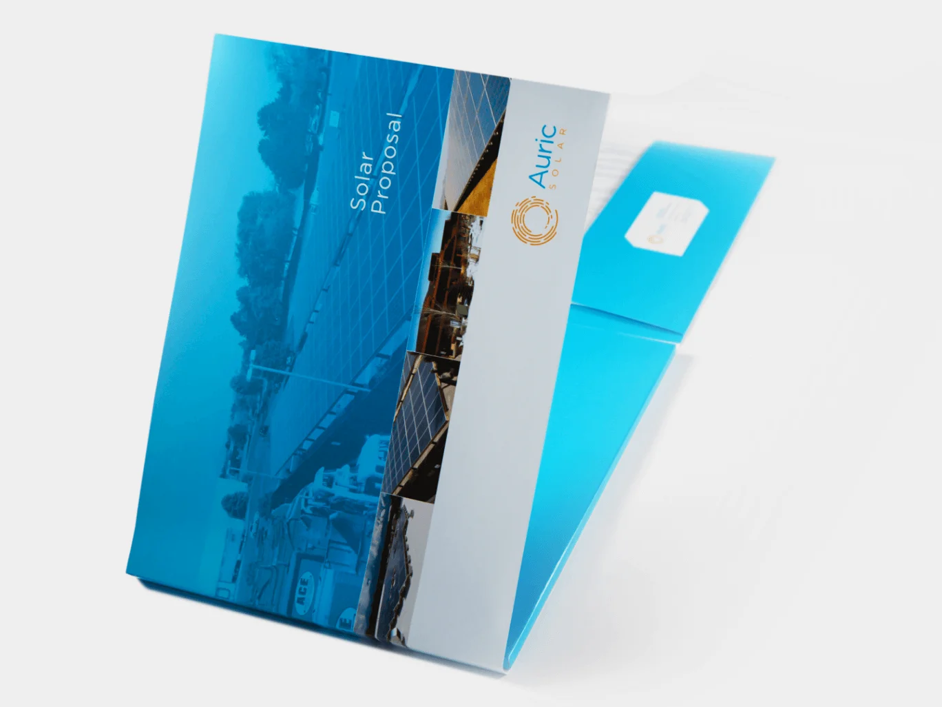 Auric Solar Open Booklet