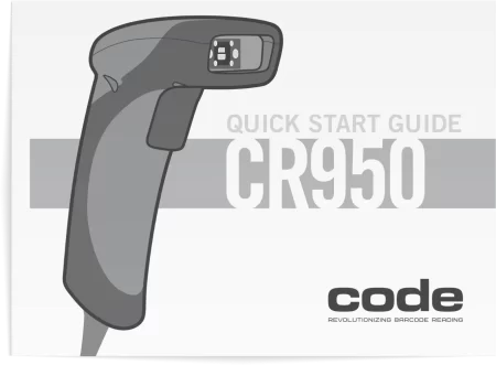 Code CR950 Quick Start Guide