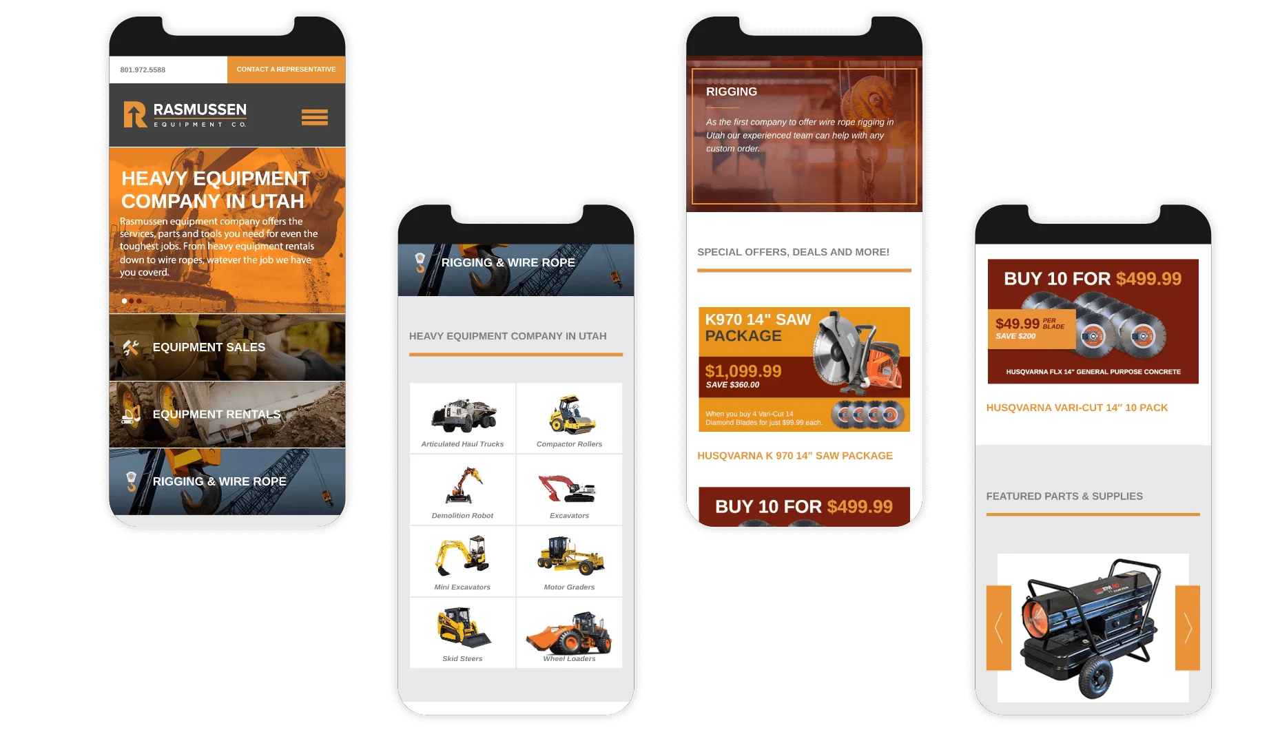Rasmussen Mobile Webpages