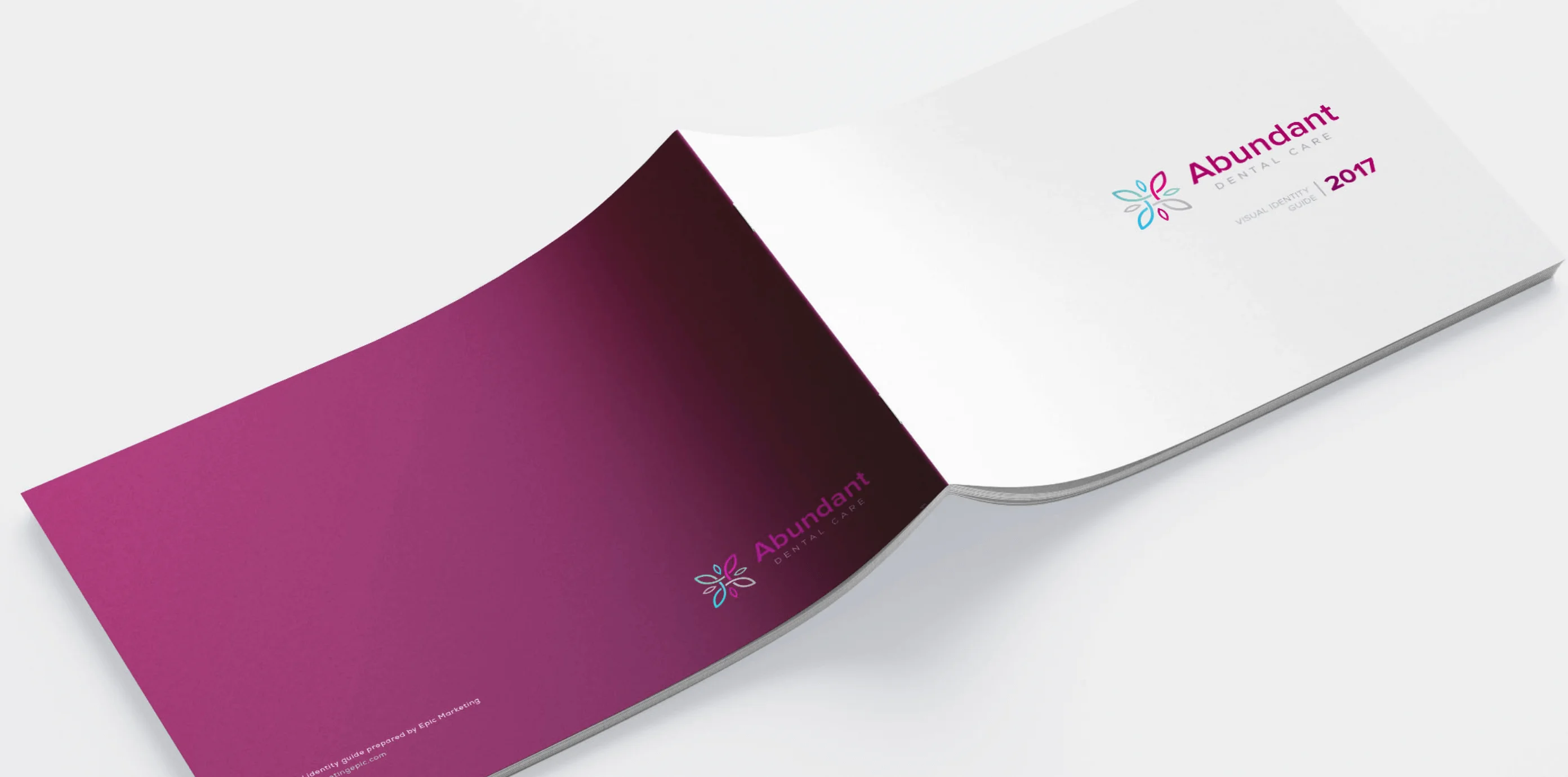 Abundant Dental Care Visual Identity Guide Cover