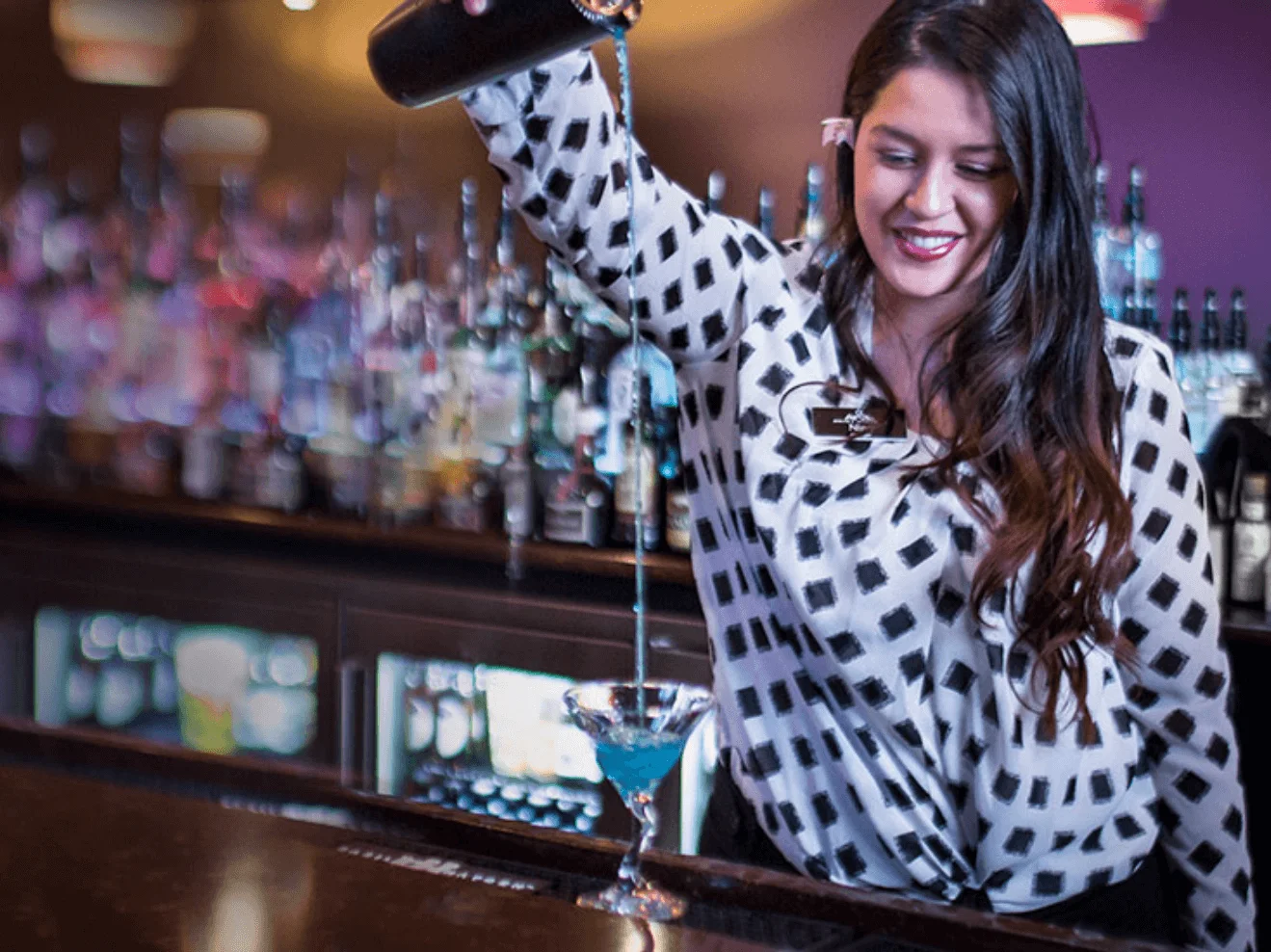 Pins And Ales Photography Of Female Bartender Pouring Drink