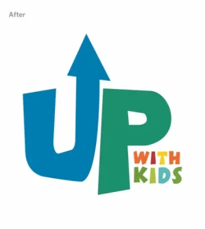 Up With Kids Logo After