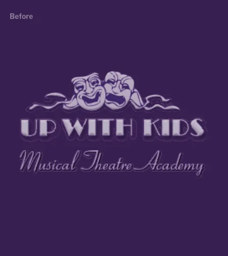 Up With Kids Logo Before