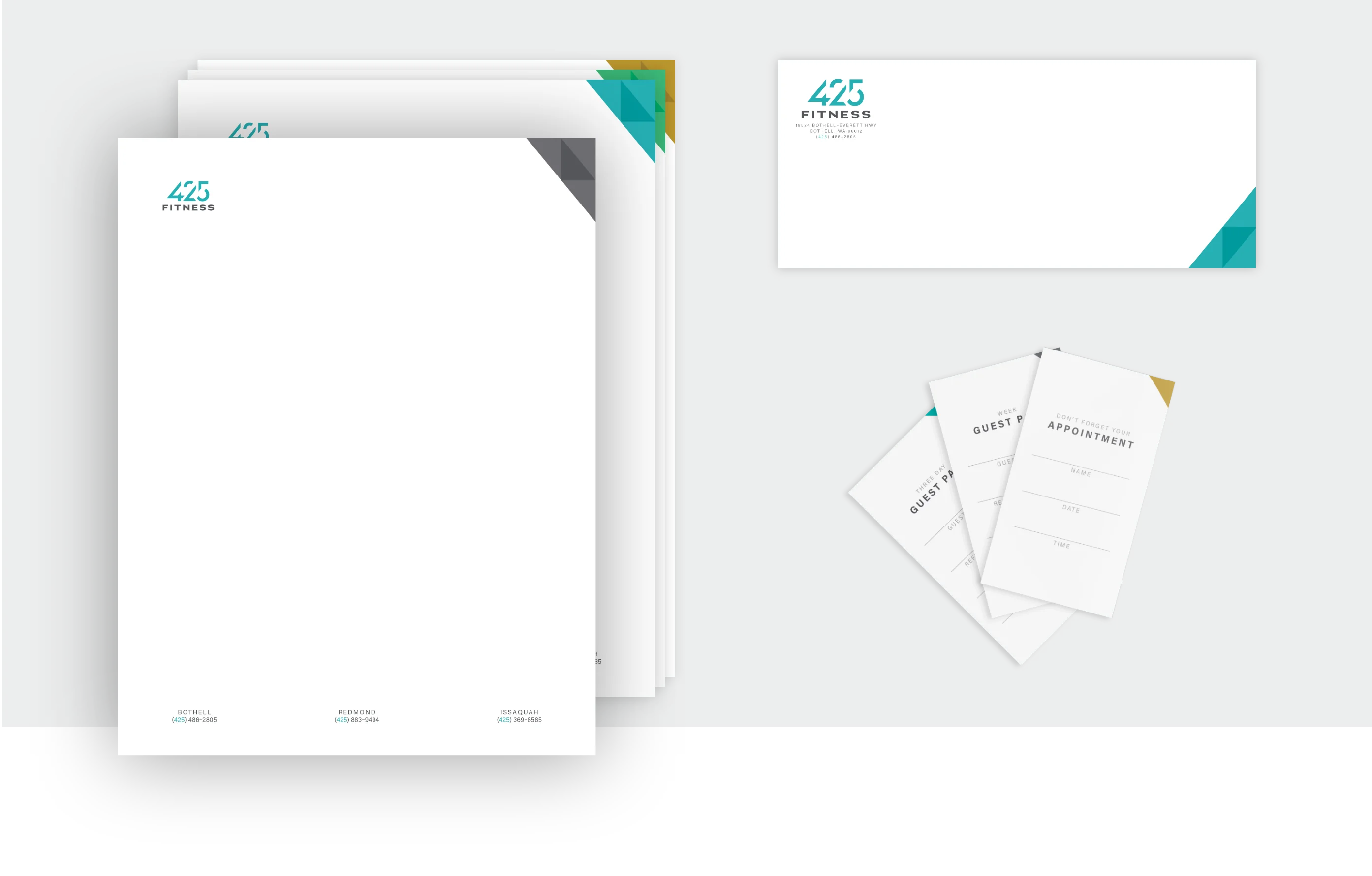 425 Fitness Business Paper Design