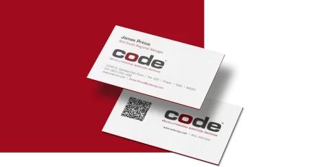 Code Business Card Design