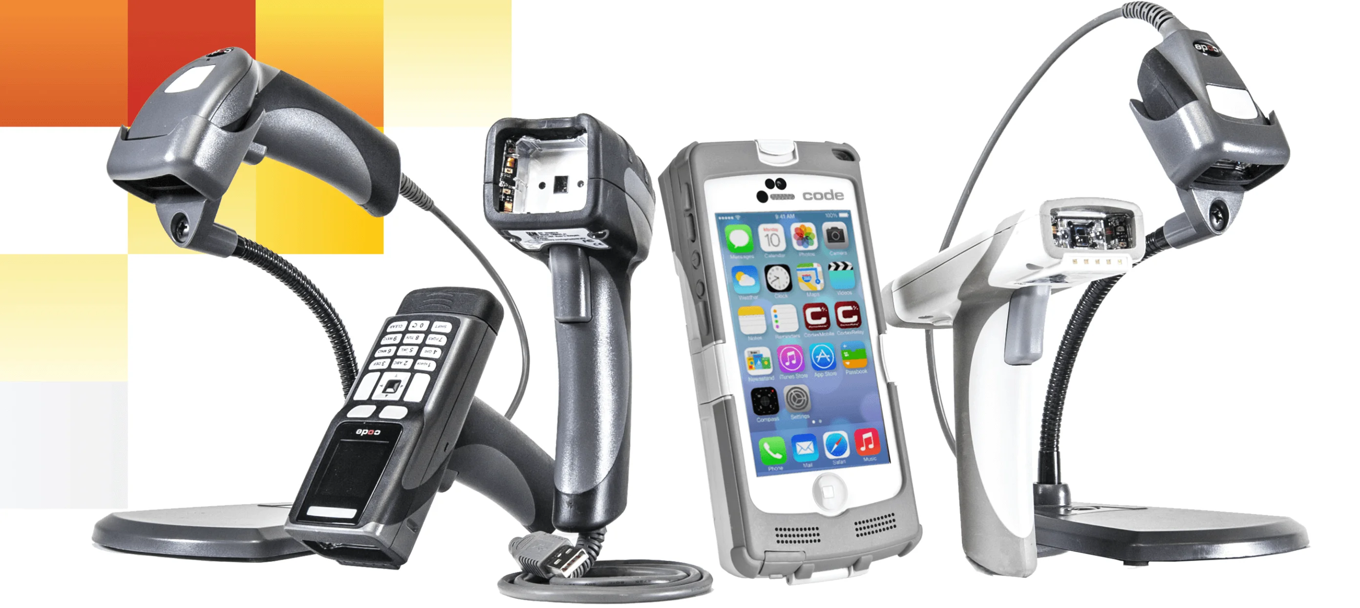 Various Code Device Scanners