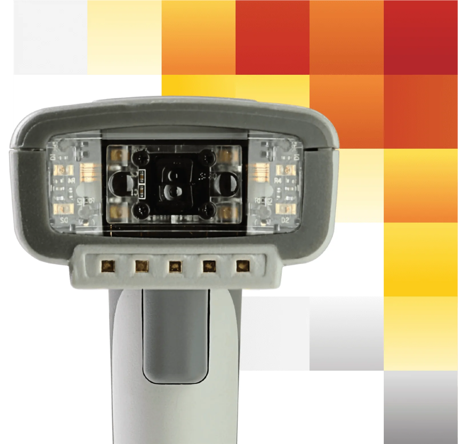 Front View Of A Code Scanner