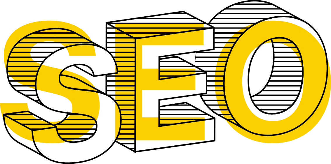 SEO text graphic