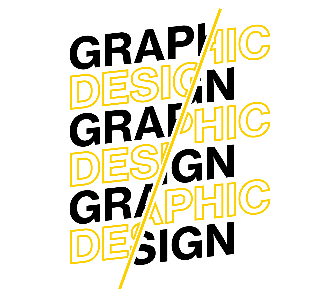 graphic design text graphic