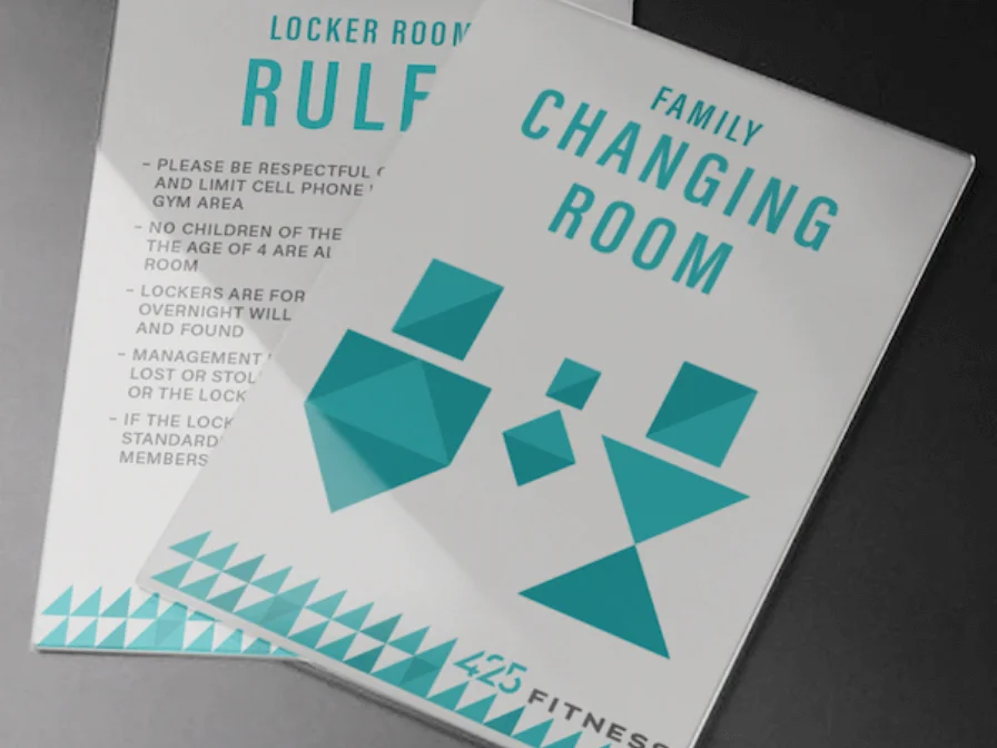 425 Fitness Design Collateral