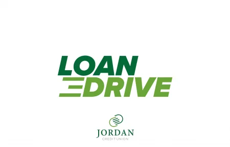 Jordan Credit Union Loan Drive Graphic