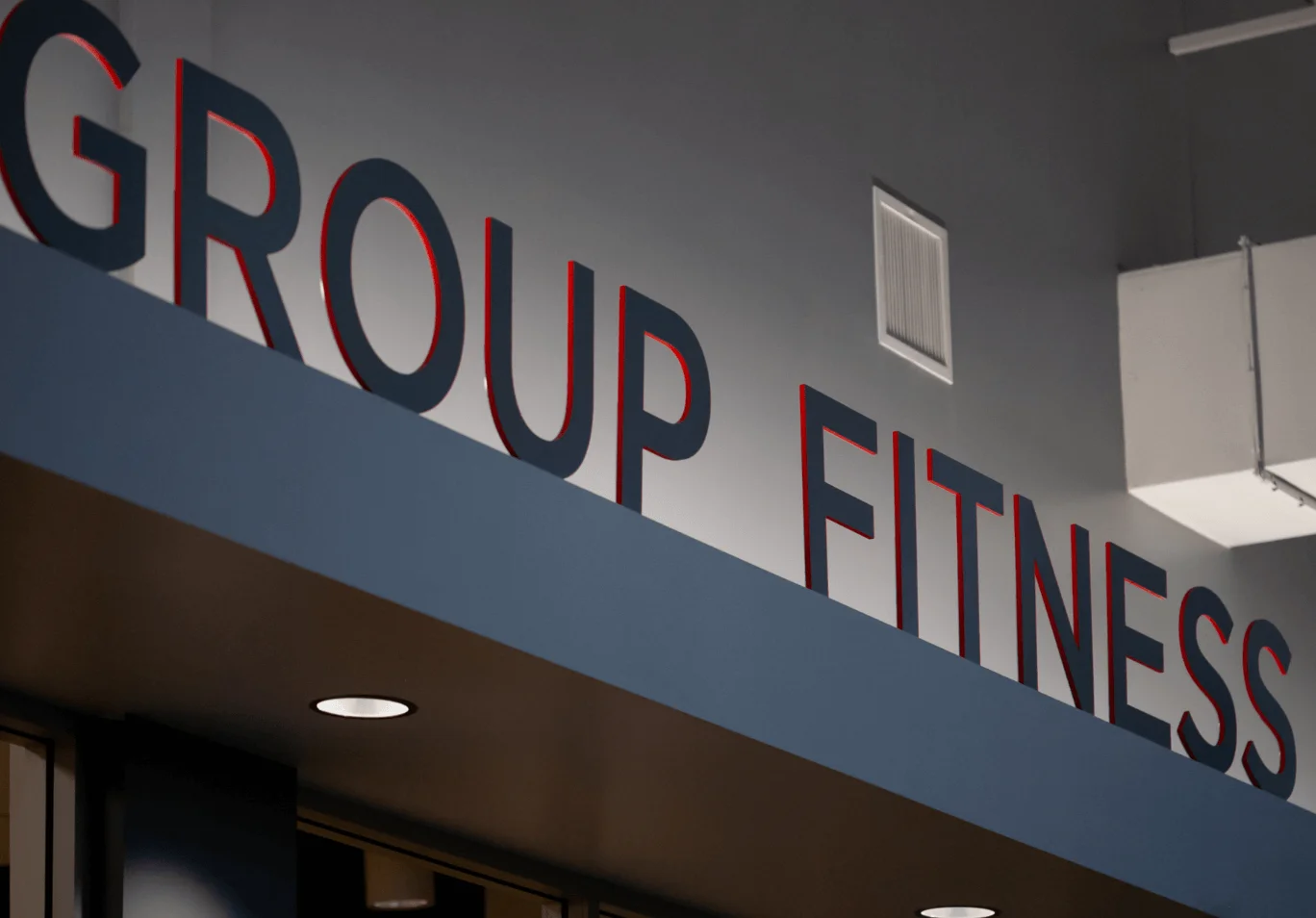 VASA Gym Group Fitness Sign