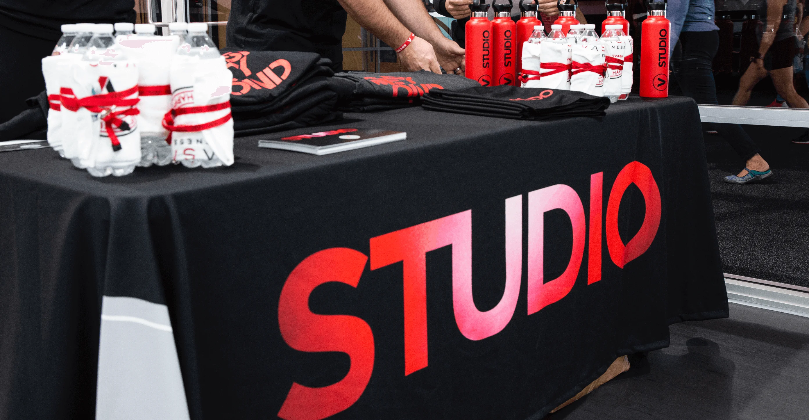 VASA Studio Promotional Table