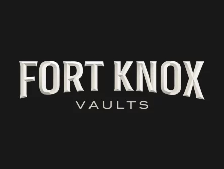 Fort Knox Logo On Black Background