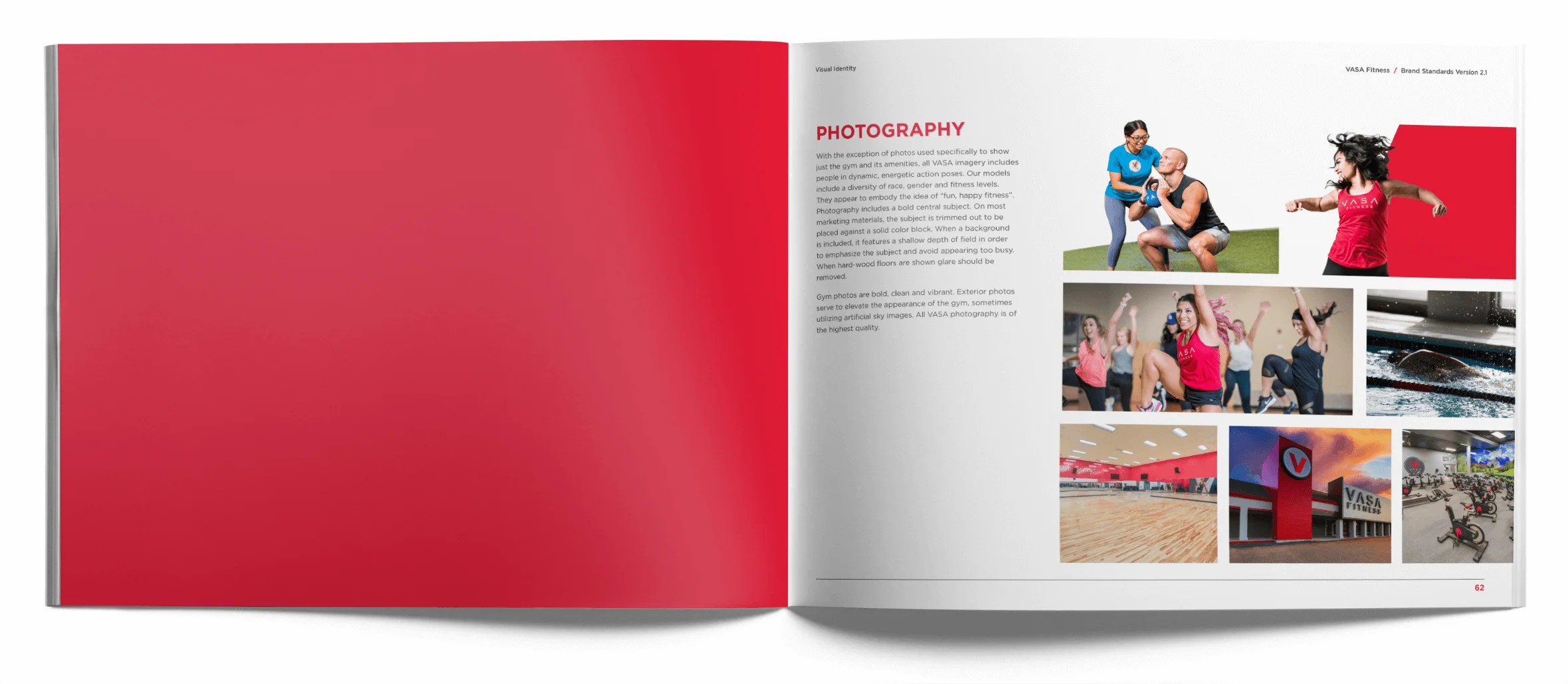 VASA Brand Standards Booklet Open To 