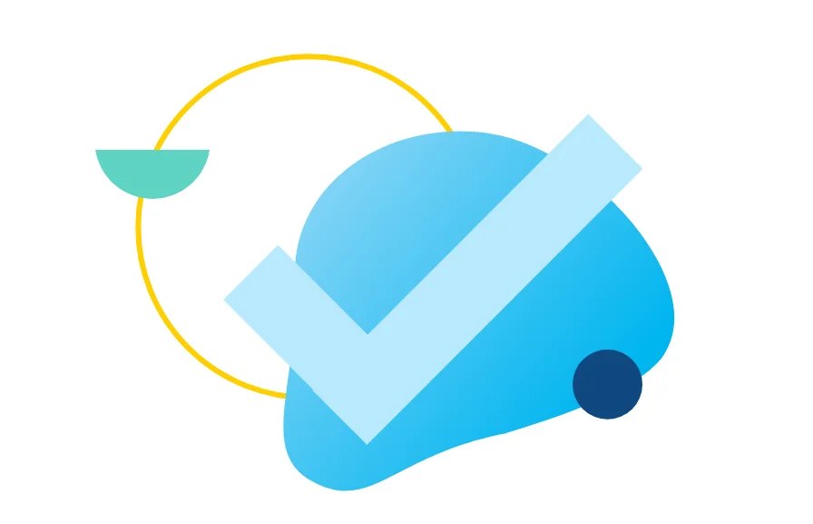 Complete Student Loans Iconography Checkmark