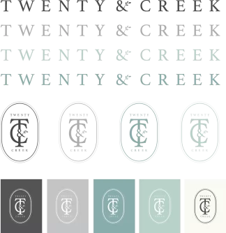 Twenty & Creek Branding