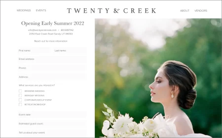 Twenty Creek Website